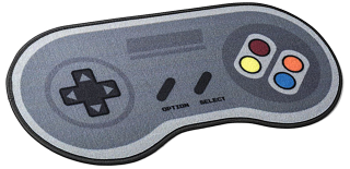 Illustration for article titled Wipe Your Feet On This SNES Controller Doormat